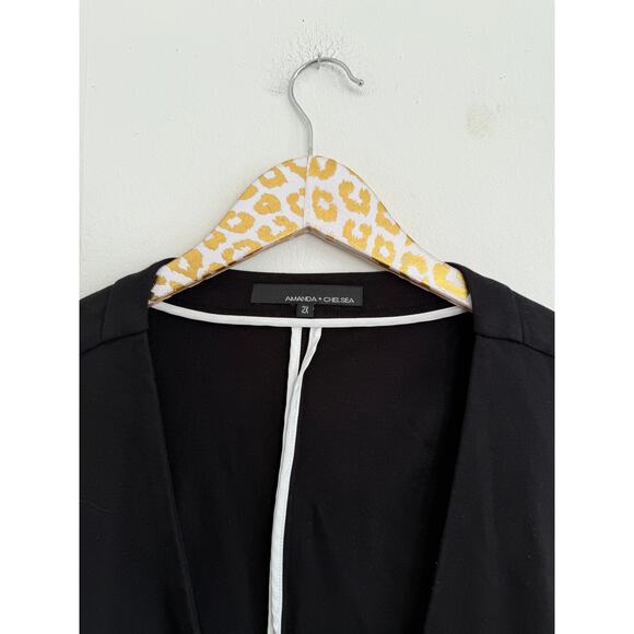 Amanda & Chelsea Women's Plus Black Blazer | Size 2X - Picture 2 of 3